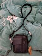 Esensbuy Men's Genuine Leather Large Capacity Crossbody Bag Review