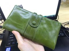 Esensbuy Genuine Leather RFID Long Wallet Review