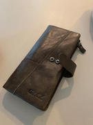 Esensbuy RFID Large Capacity Vintage Genuine Leather Purse Review