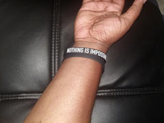 Elite Athletic Gear NOTHING IS IMPOSSIBLE Wristband Review