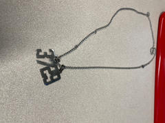 Elite Athletic Gear Custom Number Pendant With Chain Necklace - Stainless Steel Review