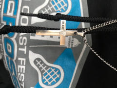 Elite Athletic Gear Lacrosse Cross Pendant With Chain Necklace - Stainless Steel Review