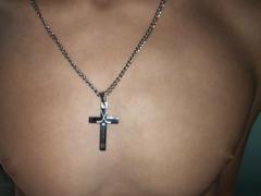 Elite Athletic Gear Hockey Cross Pendant With Chain Necklace - Stainless Steel Review