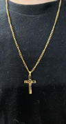Elite Athletic Gear Basketball Cross Pendant With Chain Necklace - 14K Gold Plated Stainless Steel Review