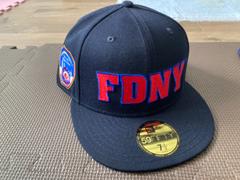 ニューエラオンラインストア 59FIFTY NYC FDNY サイドロゴ ネイビー Review