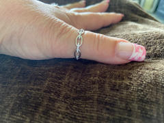 Sterling Forever Sterling Silver Open Chain Link Ring Review