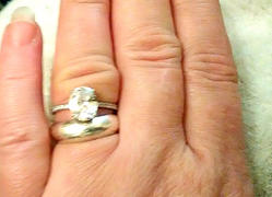 Sterling Forever Sterling Silver Cubic Zirconia Oval Ring Review