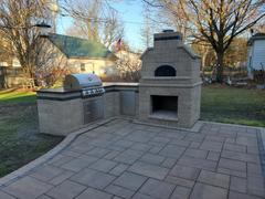 Grill Collection Chicago Brick Oven 38 x 28 CBO-750 Built-in Wood Fired Residential Outdoor Pizza Oven DIY Kit Review