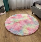LuxFluff Rainbow Shaggy & Fluffy Round Rug Review