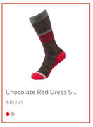 ArchTek Chocolate Red Dress Socks Review