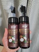 Wow Skin Science Coconut Hydrating Foaming Face Wash with Brush Review