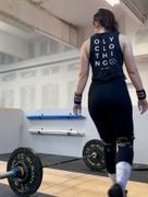 OLY Clothing Poster Vest | Black | Womens Training Crop Vest | OLY Clothing Review