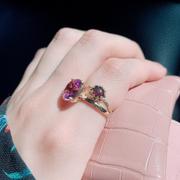 Juvelia 【10月誕生石】ブラックオパール　フルムーンリング【Black Opal/Fullmoon ring】 Review