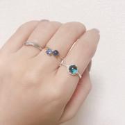 Juvelia 【9月誕生石】ブルーサファイア　ラウンドリング【Blue Sapphire/Round ring】 Review