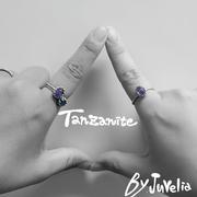 Juvelia 【Video/12月誕生石】タンザナイト　オーバルリング【Tanzanite/Oval ring】 Review
