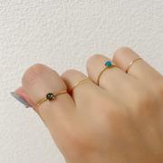 Juvelia 【11月誕生石】ロンドンブルートパーズ　ラウンドリング【London Blue Topaz/Round ring】 Review
