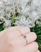 Juvelia 【11月誕生石】ロンドンブルートパーズ　ラウンドリング【London Blue Topaz/Round ring】 Review