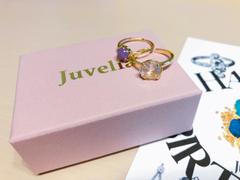 Juvelia 【Video】ローズクォーツ　ファセットリング【Rose quartz/Faceted round ring】 Review