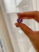 Juvelia パープルフローライト オーバルLLリング【Purple Fluorite/Oval largest ring】 Review