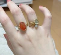 Juvelia 【△在庫限り】カーネリアン オーバルLLリング【Carnelian/Oval largest ring】 Review