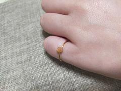Juvelia 【6月誕生石】オレンジムーンストーン　ラウンドリング 【Orange Moonstone/Round ring】 Review