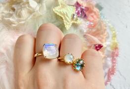 Juvelia 【〆在庫限り/6月誕生石】マザーオブパール　フルムーンリング【Mother of pearl/Fullmoon ring】 Review