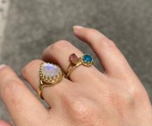 Juvelia ストロベリークォーツ　オーバルファセットSリング 【Strawberry Quartz/Oval faceted small ring】 Review