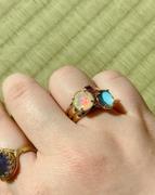 Juvelia 【Video】ラブラドライト　ファセットリング【Labradorite/Faceted round ring】 Review