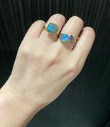 Juvelia 【Video】ラブラドライト　ファセットリング【Labradorite/Faceted round ring】 Review