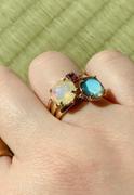 Juvelia 【Video】ラブラドライト　ファセットリング【Labradorite/Faceted round ring】 Review