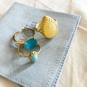Juvelia 【Video/5月誕生石】グリーンホワイトジェイド　クォーツリング【Green White Jade/Quartz ring】 Review