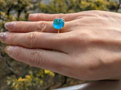 Juvelia 【Video/5月誕生石】グリーンホワイトジェイド　クォーツリング【Green White Jade/Quartz ring】 Review