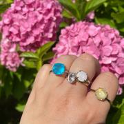 Juvelia 【Video/5月誕生石】グリーンホワイトジェイド　クォーツリング【Green White Jade/Quartz ring】 Review