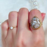 Juvelia 【Video/6月誕生石】 マザーオブパール　ラウンドリング【Mother of pearl/Round ring】 Review