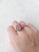 Juvelia グレーオニキス　ペアシェイプLLリング【Gray Onyx/Pair shape largest ring】 Review