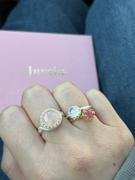 Juvelia 【◯在庫限り/Video/9月誕生石】ピンクサファイア　フルムーンリング 【Pink Sapphire/Fullmoon ring】 Review