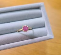 Juvelia 【◯在庫限り/Video/9月誕生石】ピンクサファイア　フルムーンリング 【Pink Sapphire/Fullmoon ring】 Review