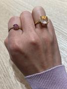 Juvelia 【◯在庫限り/Video/9月誕生石】ピンクサファイア　フルムーンリング 【Pink Sapphire/Fullmoon ring】 Review