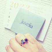 Juvelia 【11月誕生石】ロンドンブルートパーズ　レクタングルSリング【London Blue Topaz/Rectangle-S ring】 Review