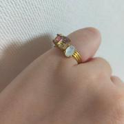 Juvelia 【△在庫限り/Video/6月誕生石】マザーオブパール　オーバルSリング【Mother of Pearl/Oval small ring】 Review