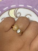 Juvelia 【△在庫限り/Video/6月誕生石】マザーオブパール　オーバルSリング【Mother of Pearl/Oval small ring】 Review