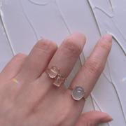 Juvelia 【Video】ピンクカルセドニー　オーバルリング【Pink Chalcedony/Oval ring】 Review