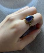 Juvelia 【9月誕生石】アイオライト　ペアシェイプLLリング【Iolite/Pear shape largest ring】 Review