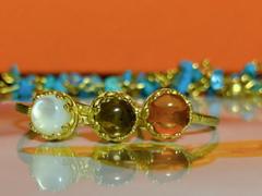 Juvelia 【△在庫限り】アンバー　フルムーンリング【Amber/Fullmoon ring】 Review
