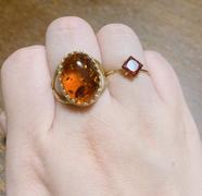 Juvelia アンバー　オーバルXLリング【Amber/Oval XL ring】 Review