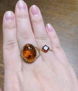 Juvelia アンバー　オーバルXLリング【Amber/Oval XL ring】 Review