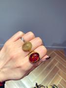 Juvelia アンバー　オーバルXLリング【Amber/Oval XL ring】 Review