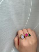 Juvelia 【5月誕生石】ラベンダージェイド　ファセットリング【Lavender Jade/Faceted round ring】 Review