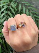 Juvelia 【完売/3月誕生石】アイオライト　オーバルファセットSリング【Iolite/Oval faceted small ring】 Review