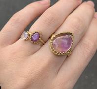 Juvelia 【◯在庫限り/Video/7月誕生石】スタールビー　オーバルリング 【Star Ruby/Oval ring】 Review